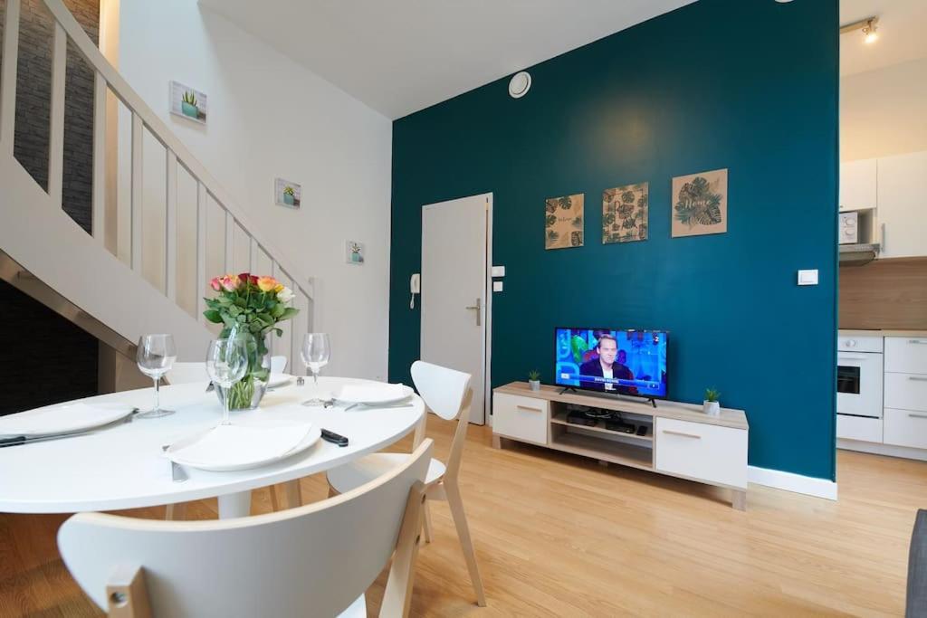 Le Duplex Horizon Travot Vue Splendide Et Central Cholet Bagian luar foto